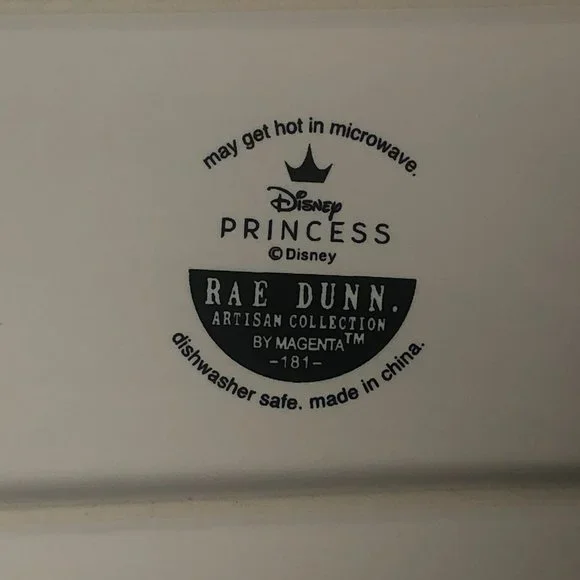 NWT Rae Dunn Disney Princess And The Frog Tray Platter Beignet All Day 16" X 10" - Picture 4 of 4